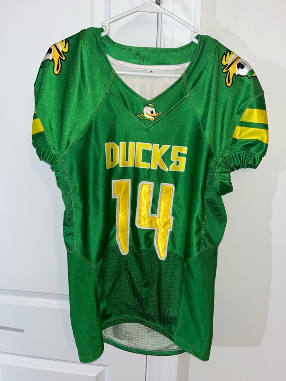 Kids Youth Oregon Ducks Football short lineman sleeve jersey Martins #14 Sewn